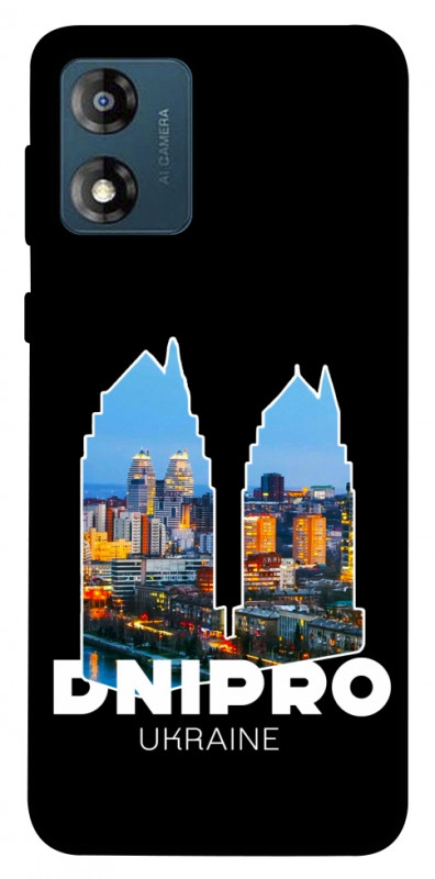 Чехол itsPrint Dnipro для Motorola Moto E13, love ukraine, купить оптом с доставкой