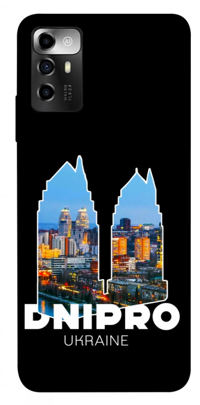 Чехол itsPrint Dnipro для ZTE Blade V40 Vita, love ukraine, купить оптом с доставкой