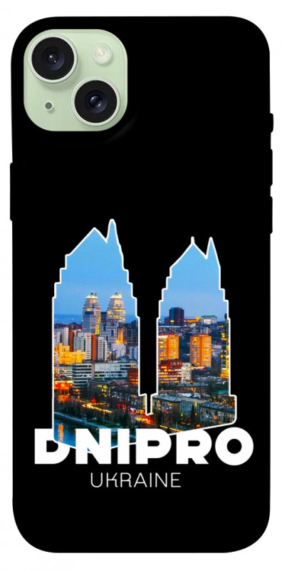Чехол itsPrint Dnipro для Apple iPhone 15 Plus (6.7"), love ukraine, купить оптом с доставкой