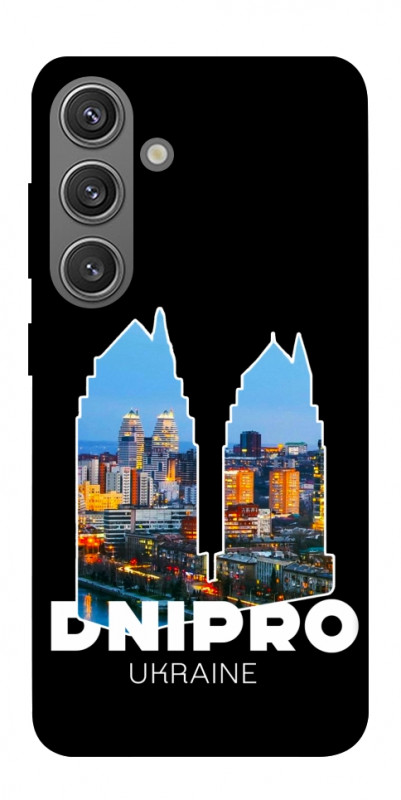 Чехол itsPrint Dnipro для Samsung Galaxy S24, love ukraine, купить оптом с доставкой