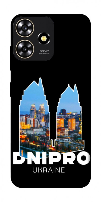 Чехол itsPrint Dnipro для ZTE Blade A73 4G, love ukraine, купить оптом с доставкой