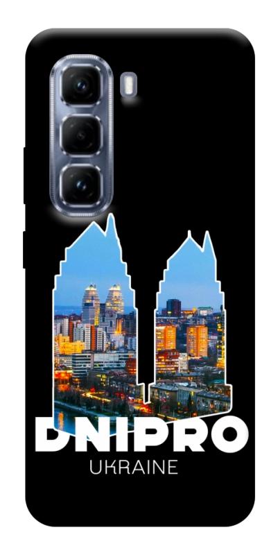 Чехол itsPrint Dnipro для Infinix Hot 50 Pro, love ukraine, купить оптом с доставкой
