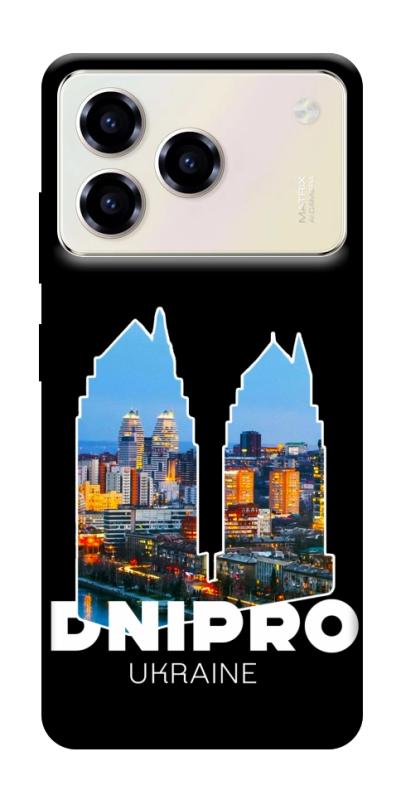 Чехол itsPrint Dnipro для ZTE Blade A76, love ukraine, купить оптом с доставкой
