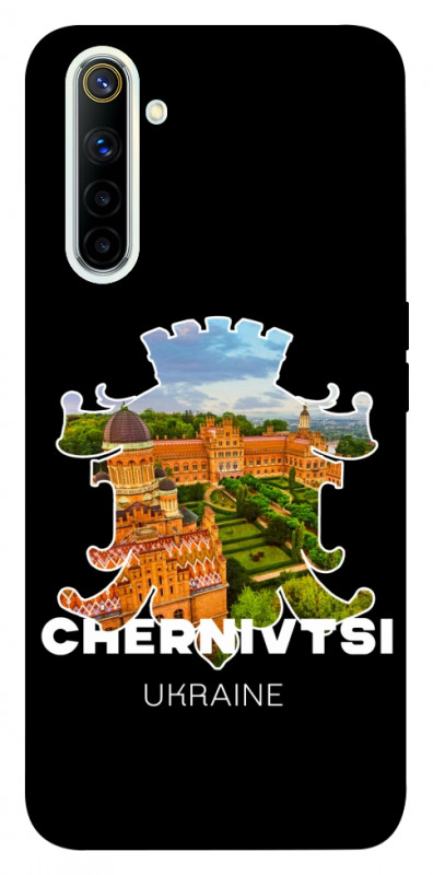 Чехол itsPrint Chernivtsi для Realme 6, love ukraine, купить оптом с доставкой