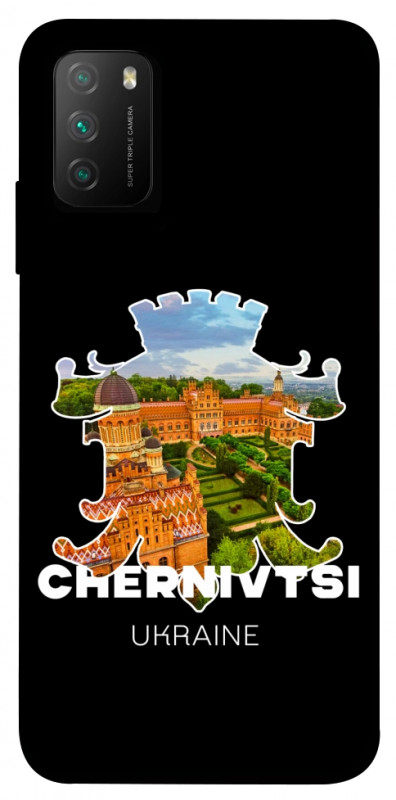 Чехол itsPrint Chernivtsi для Xiaomi Poco M3, love ukraine, купить оптом с доставкой