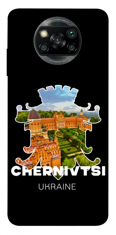 Чехол itsPrint Chernivtsi для Xiaomi Poco X3 NFC / Poco X3 Pro, love ukraine, купить оптом с доставкой