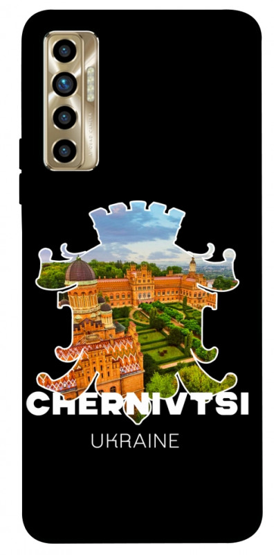 Чехол itsPrint Chernivtsi для TECNO Camon 17P, love ukraine, купить оптом с доставкой