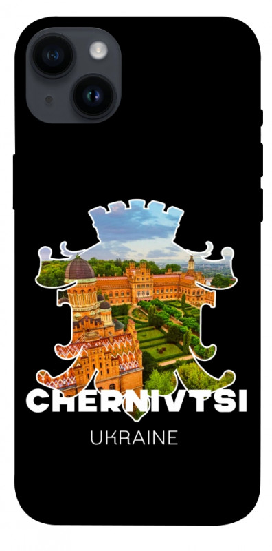 Чехол itsPrint Chernivtsi для Apple iPhone 14 Plus (6.7"), love ukraine, купить оптом с доставкой