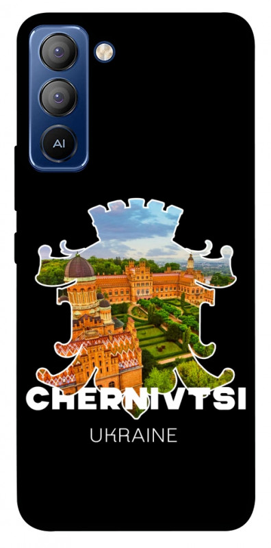 Чехол itsPrint Chernivtsi для TECNO Pop 5 LTE, love ukraine, купить оптом с доставкой