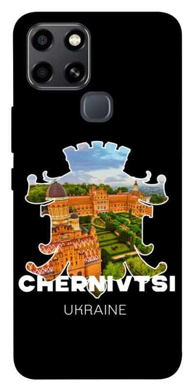 Чехол itsPrint Chernivtsi для Infinix Smart 6, love ukraine, купить оптом с доставкой