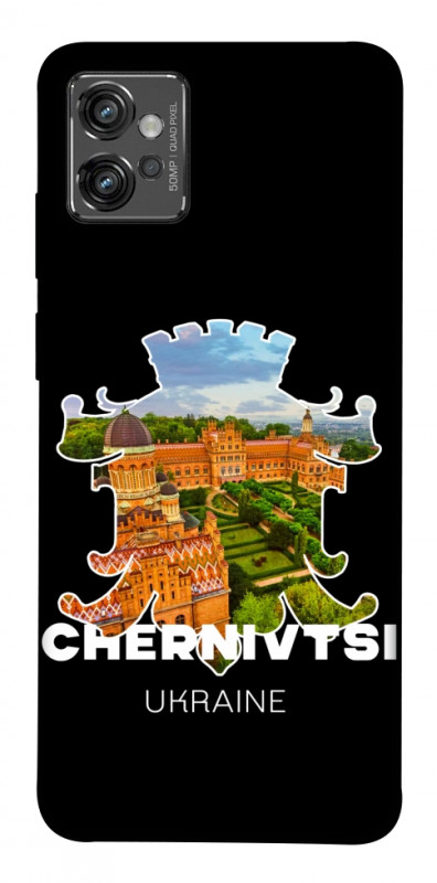 Чехол itsPrint Chernivtsi для Motorola Moto G32, love ukraine, купить оптом с доставкой