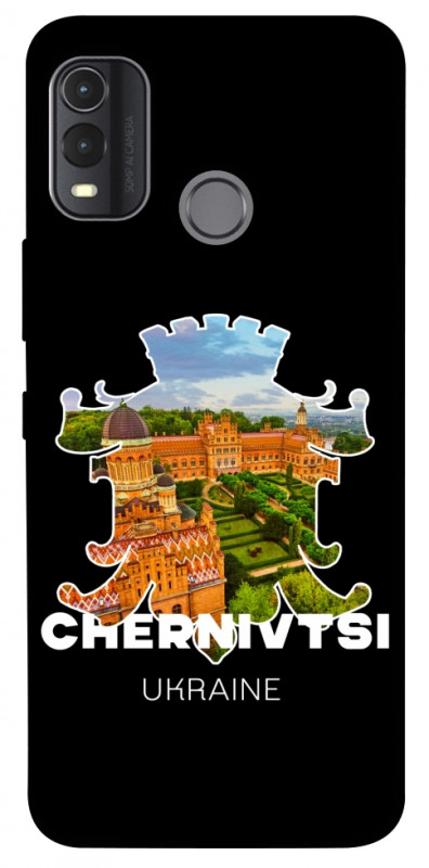 Чехол itsPrint Chernivtsi для Nokia G11 Plus, love ukraine, купить оптом с доставкой