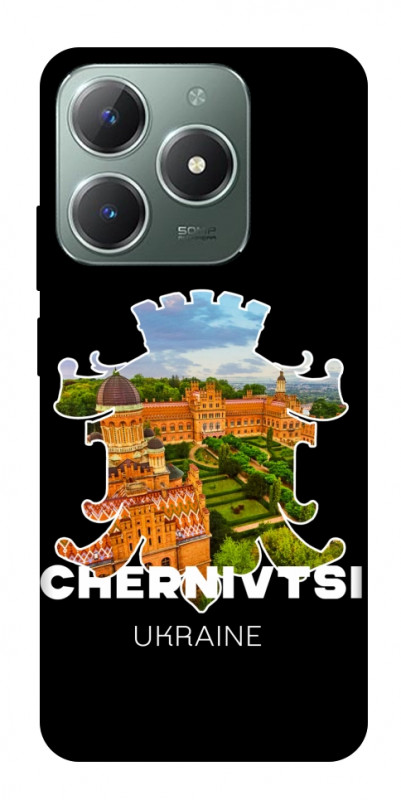 Чехол itsPrint Chernivtsi для Realme C61 4G, love ukraine, купить оптом с доставкой