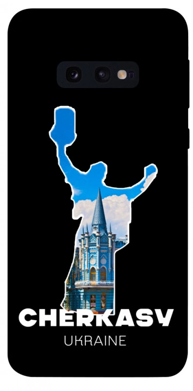 Чехол itsPrint Cherkasy для Samsung Galaxy S10e, love ukraine, купить оптом с доставкой
