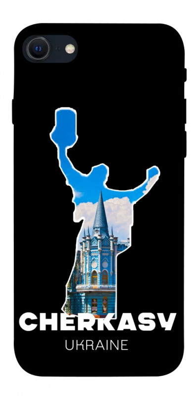 Чехол itsPrint Cherkasy для Apple iPhone SE (2020), love ukraine, купить оптом с доставкой