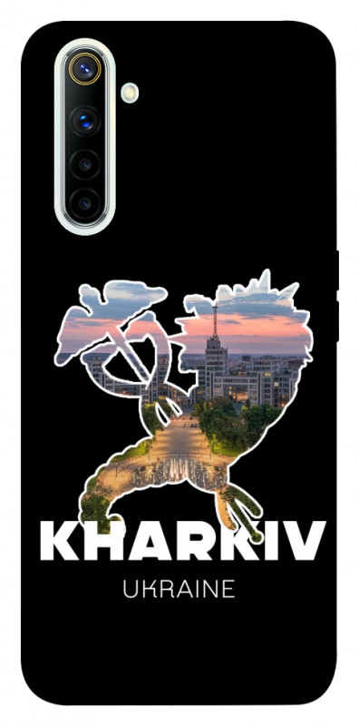 Чехол itsPrint Kharkiv для Realme 6, love ukraine, купить оптом с доставкой