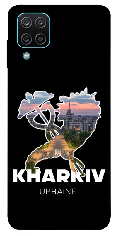 Чохол itsPrint Kharkiv для Samsung Galaxy A12, love ukraine, купити оптом з доставкою