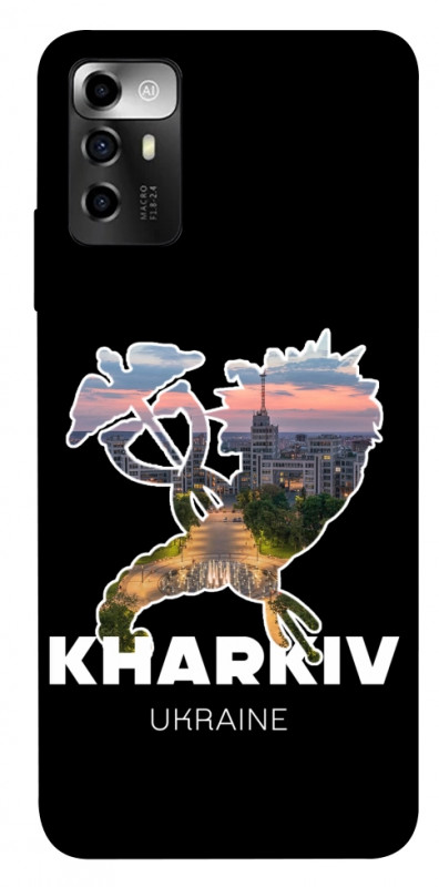 Чехол itsPrint Kharkiv для ZTE Blade V40 Vita, love ukraine, купить оптом с доставкой