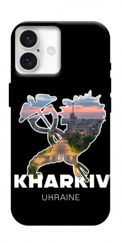 Чехол itsPrint Kharkiv для Apple iPhone 16 Plus (6.7")