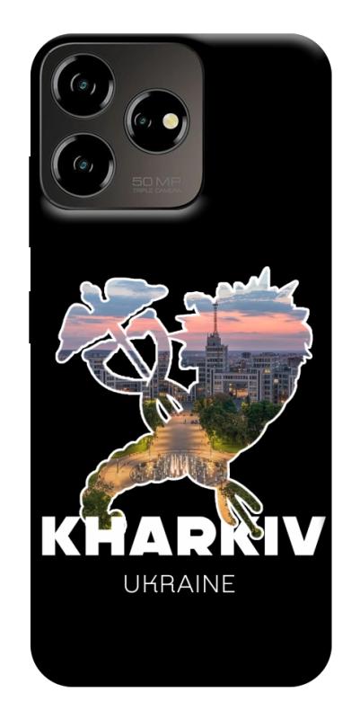 Чехол itsPrint Kharkiv для ZTE Blade V50 Desing 4G, love ukraine, купить оптом с доставкой