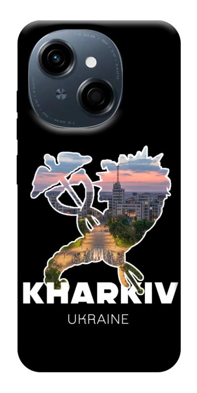 Чехол itsPrint Kharkiv для TECNO Spark Go 1, love ukraine, купить оптом с доставкой