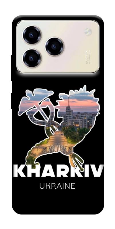 Чехол itsPrint Kharkiv для ZTE Blade A76, love ukraine, купить оптом с доставкой