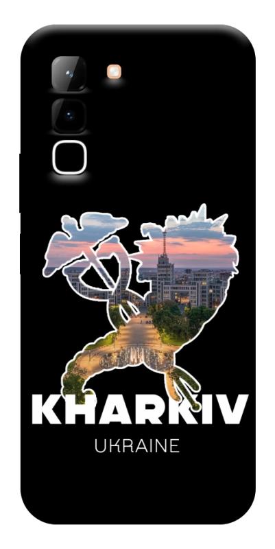 Чехол itsPrint Kharkiv для Infinix Hot 70, love ukraine, купить оптом с доставкой