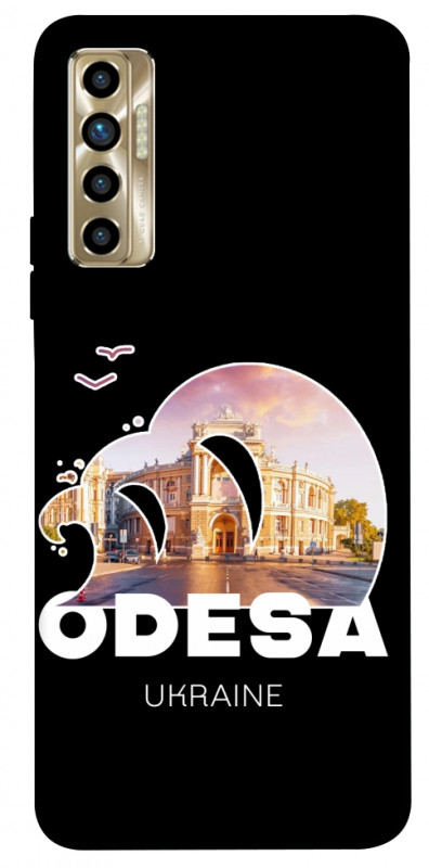 Чехол itsPrint Odesa для TECNO Camon 17P, love ukraine, купить оптом с доставкой
