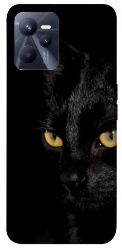 Чехол itsPrint Черный кот для Realme C35