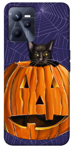 Чохол itsPrint Cat and pumpkin для Realme C35