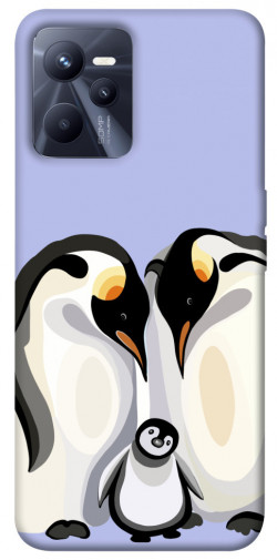 Чехол itsPrint Penguin family для Realme C35