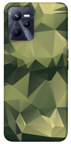 Чехол itsPrint Треугольный камуфляж 2 для Realme C35