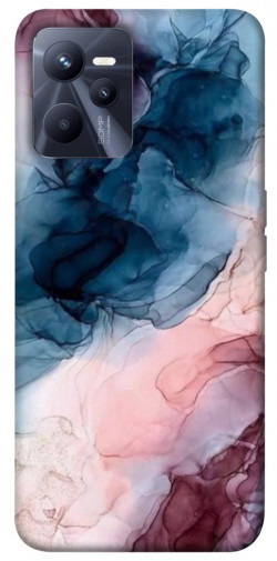Чохол itsPrint Рожево-блакитні розводи для Realme C35