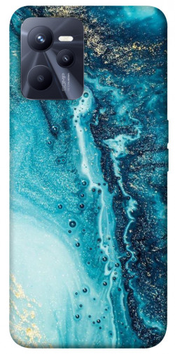 Чехол itsPrint Голубая краска для Realme C35