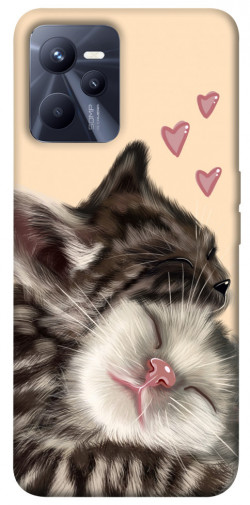 Чехол itsPrint Cats love для Realme C35