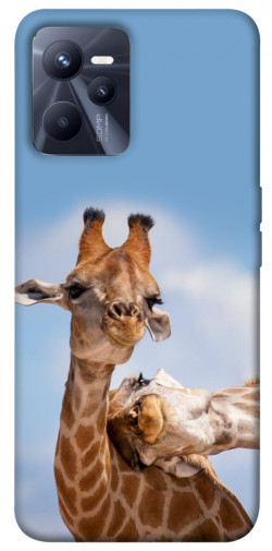 Чехол itsPrint Милые жирафы для Realme C35