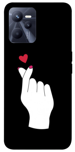 Чохол itsPrint Серце в руці для Realme C35