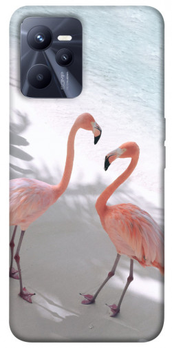 Чехол itsPrint Flamingos для Realme C35