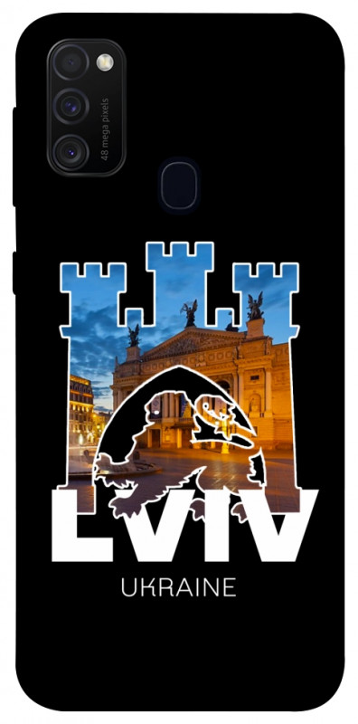 Чехол itsPrint Lviv для Samsung Galaxy M30s / M21, love ukraine, купить оптом с доставкой