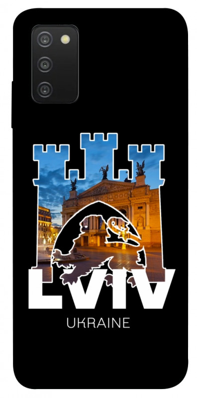 Чехол itsPrint Lviv для Samsung Galaxy A03s, love ukraine, купить оптом с доставкой