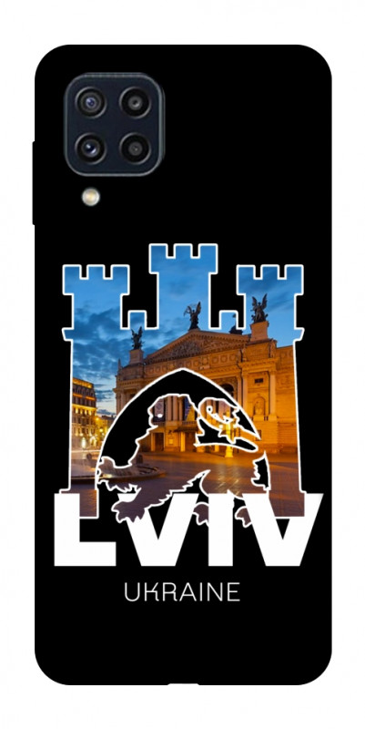 Чохол itsPrint Lviv для Samsung Galaxy M32, love ukraine, купити оптом з доставкою