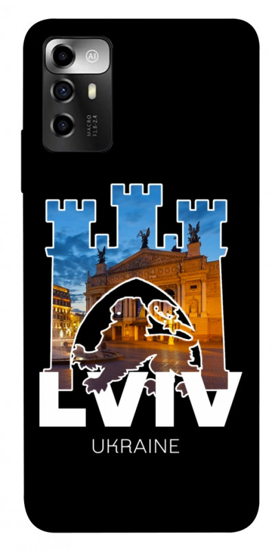 Чехол itsPrint Lviv для ZTE Blade V40 Vita, love ukraine, купить оптом с доставкой