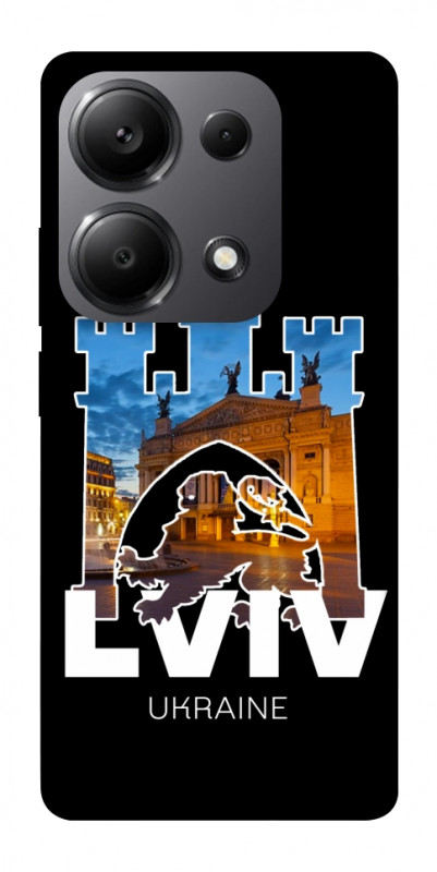 Чехол itsPrint Lviv для Xiaomi Poco X6, love ukraine, купить оптом с доставкой