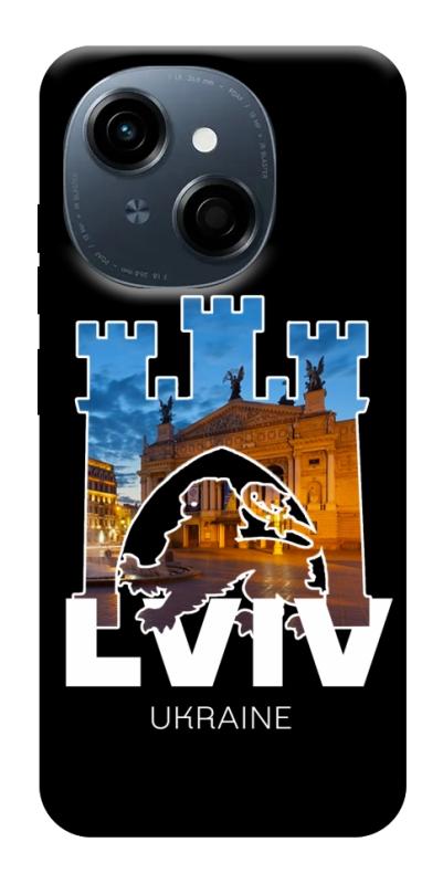 Чехол itsPrint Lviv для TECNO Spark Go 1, love ukraine, купить оптом с доставкой