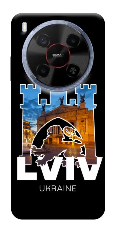 Чехол itsPrint Lviv для ZTE Nubia V70 Max, love ukraine, купить оптом с доставкой