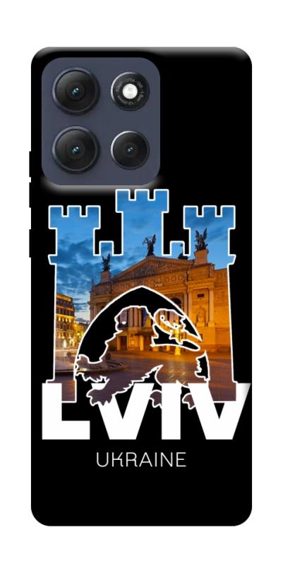 Чехол itsPrint Lviv для Motorola Moto G86 Power, love ukraine, купить оптом с доставкой
