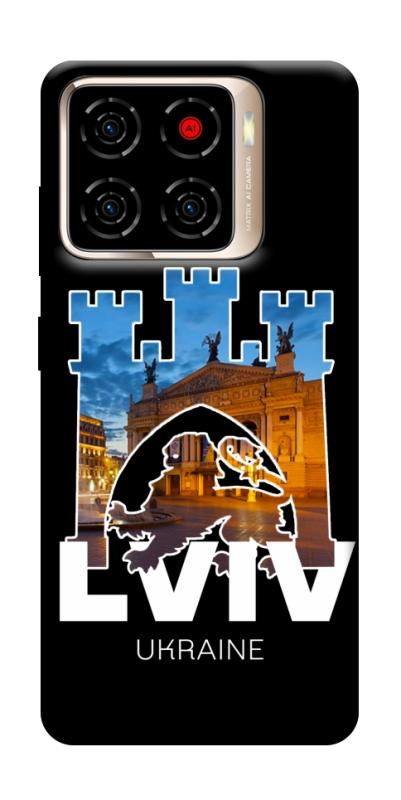 Чехол itsPrint Lviv для ZTE Blade A56, love ukraine, купить оптом с доставкой