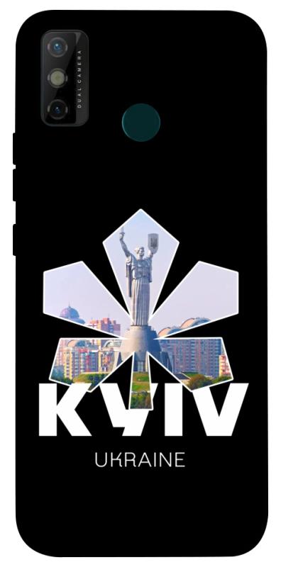 Чехол itsPrint Kyiv для TECNO Spark 6 Go, love ukraine, купить оптом с доставкой