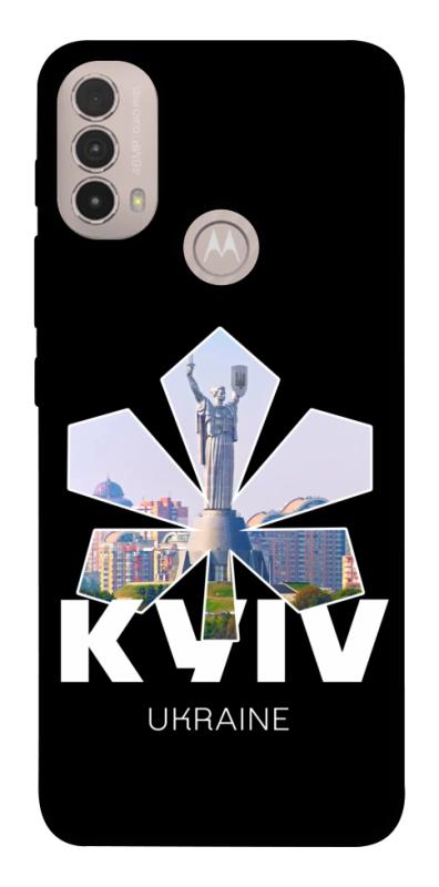 Чехол itsPrint Kyiv для Motorola Moto E40, love ukraine, купить оптом с доставкой