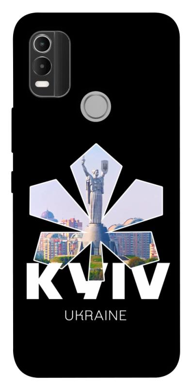 Чехол itsPrint Kyiv для Nokia C21 Plus, love ukraine, купить оптом с доставкой
